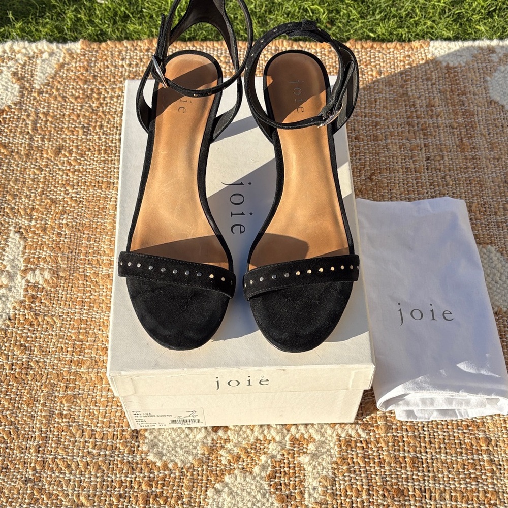Joie Black Studded Women's Sandals
